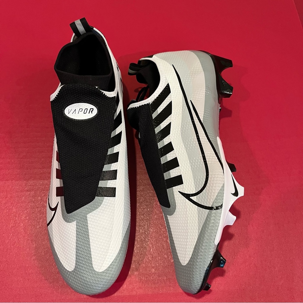 Nike Vapor Edge Pro 360 Football Cleats White Pure Platinum DQ3670-100 Sz 13 NEW